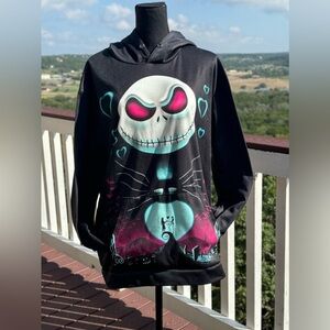 Jack Skellington and Sally Graphic‎ Hoodie